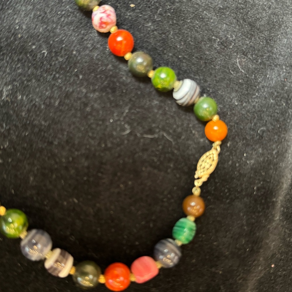 Multicolor Beaded Necklace